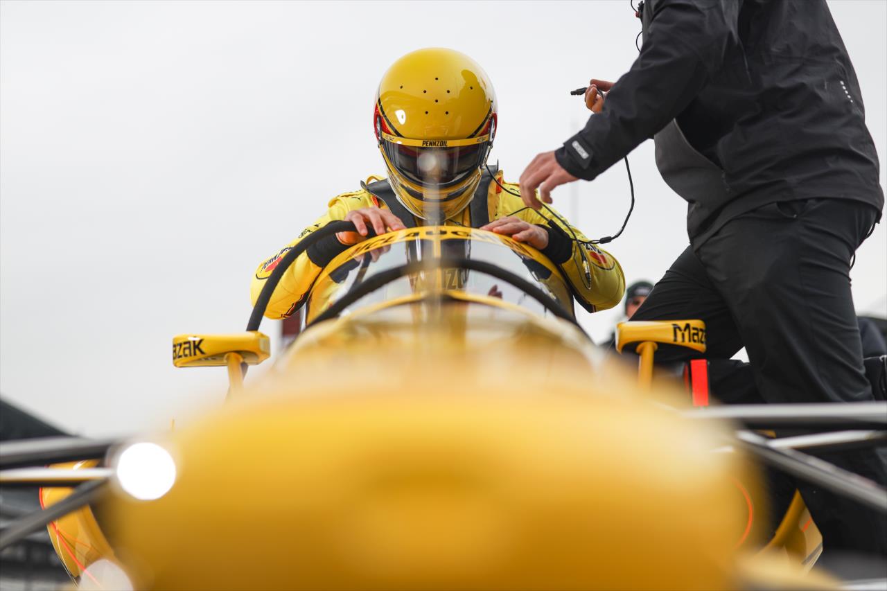 Scott McLaughlin - Indianapolis 500 Open Test - By: Chris Owens -- Photo by: Chris Owens